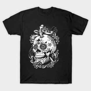 Skull of Abstract #1 T-Shirt